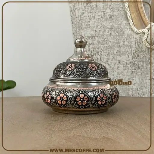 قندان مسی کروم زنجان(کد2020) | تعداد 1