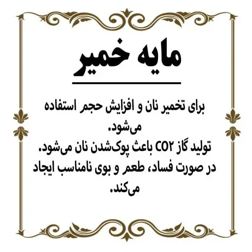 خمیر مایه فوری 150گرم