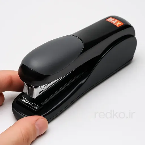 دستگاه منگنه Max مدل HD-50DF 90631 در مداد قرمز