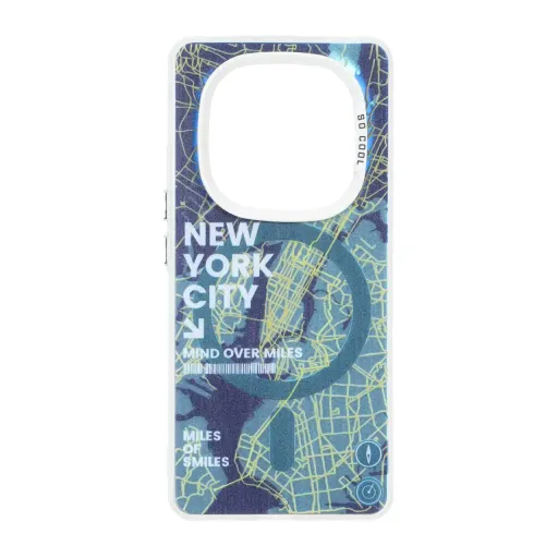 قاب مگ سیف SO COOL طرح New York شیائومی مدل Xiaomi Redmi Note 14 Pro 4G