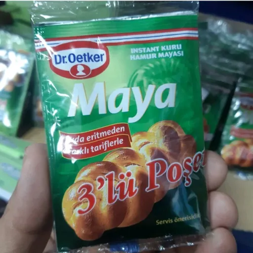 پودر مایه خمیر دکتر اوتکر پک 3 عددی تاریخ جدید Dr.Oetker