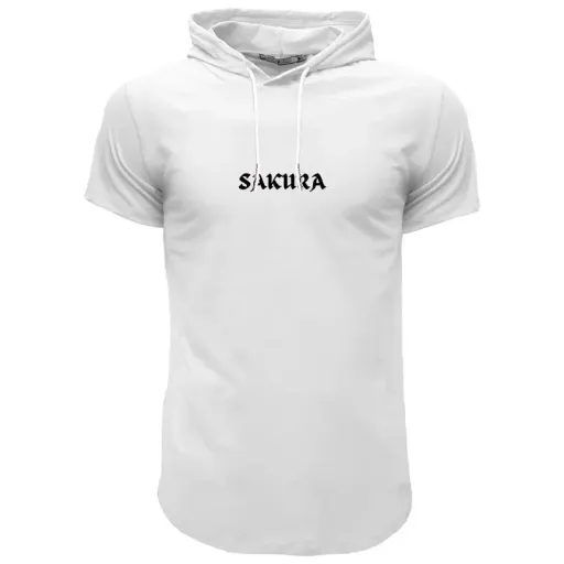 تی شرت کلاه دار مردانه مدل 14021201a سایز سفید - XL