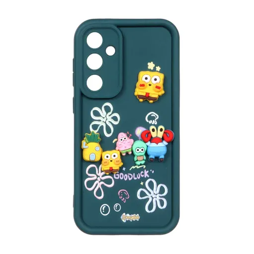 قاب Solid Case عروسک برجسته باب اسفنجی Samsung S23 FE