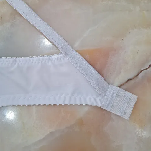 سوتین کش پهن و کش باریک گلدوزی توری آستر بافتینه سایز 70 تا 85 سایز 85 کش پهن مشکی
