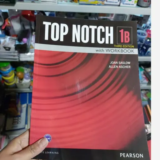 کتاب تاپ ناچtop notch 1B ) Top Notch 1B ) ویرایش سوم به همراه کتاب کار