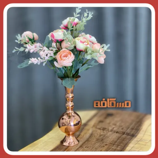 گلدان مسی ساده
