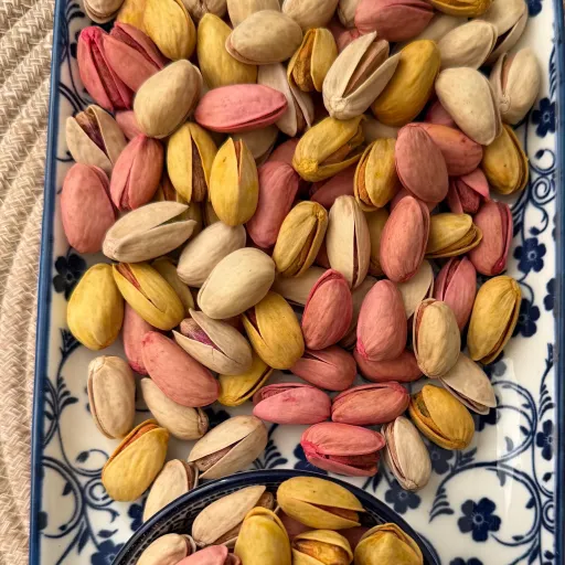 پسته مخلوط 3طعم عباسعلی پارینا500گرم