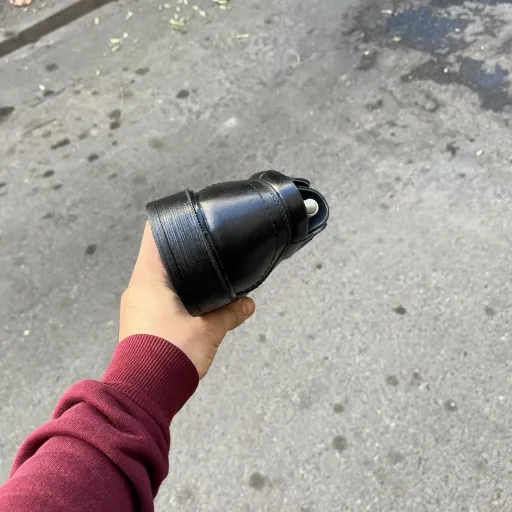 کفش چرمی مردانه بزرگ پا چرم طبیعی مشکی طبی و راحتی پاشنه دار انتخاب سایز 47