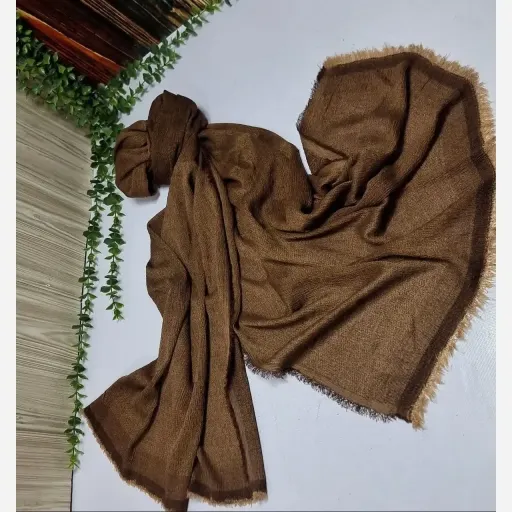 شال کنفی اعلا دورو ابعاد 70 در 185 سانتی متر رنگ 3