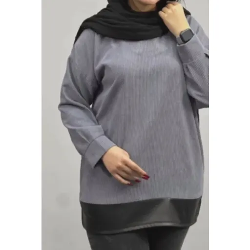 شومیز پایین چرم - کد 86