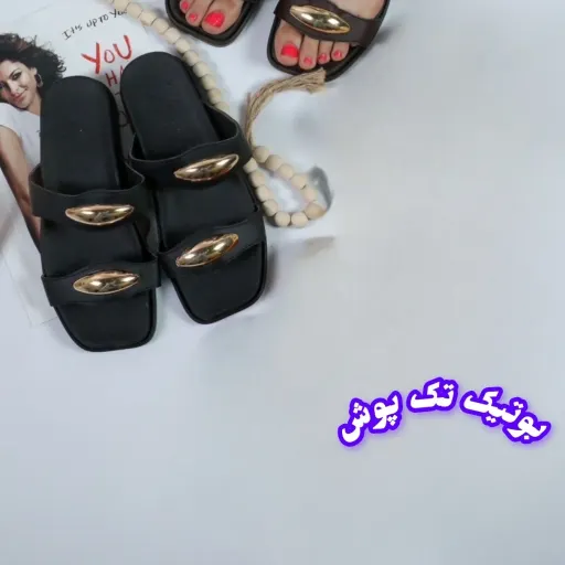 صندل زنانه زارا مشکی37 تا40 سایز 39