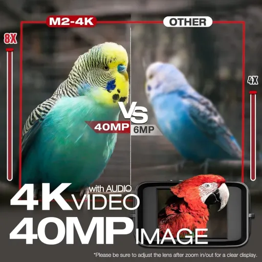 دوربین دید درشب برند GeowFii مدل M2 کیفیت 4K 