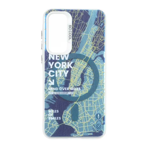 قاب مگ سیف SO COOL طرح New York سامسونگ مدل Samsung Galaxy A35 / A55