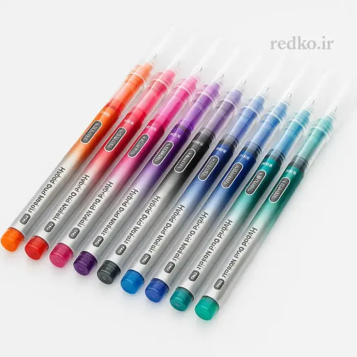 روان نویس سی کلاس 0.5 مدل Rollerball آبی کد PCRP-41-1 در مداد قرمز