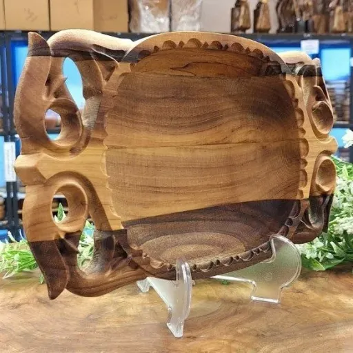 میوه خوری چوبی منبت طوبی