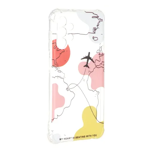 قاب ژله ای شفاف محافظ لنزدار Air Line مدل Samsung Galaxy A13 4G