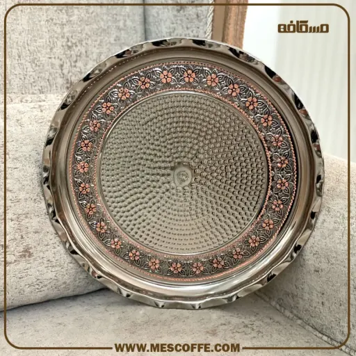 سینی مسی جدید روکش کروم(کد1762)