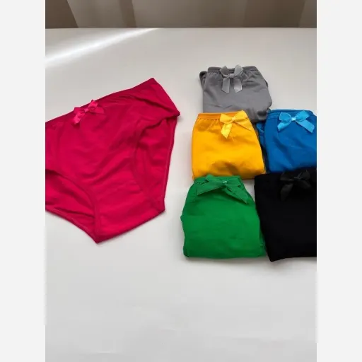 شورت ساده سوپر نخ  رنگ آبی