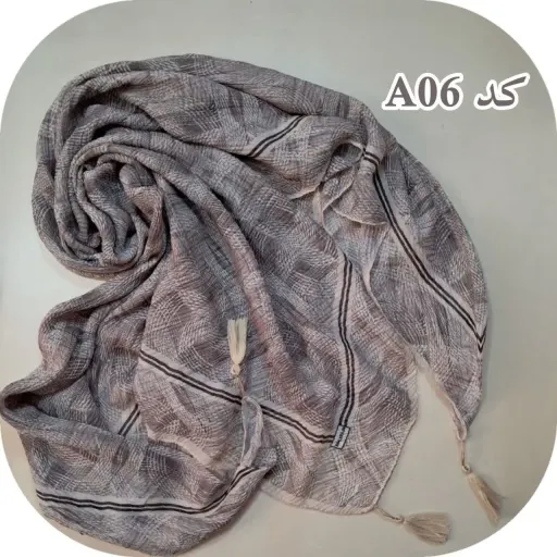 روسری پلیسه قواره 120 کد A06