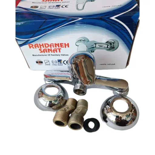 شیر توالتی اهرمی راهدانه استاندارد باگارانتی
