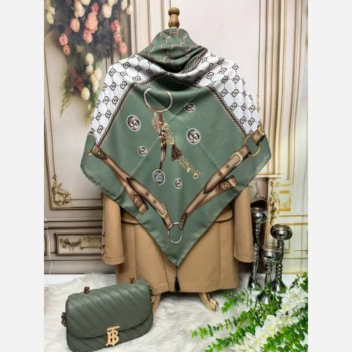 روسری نخ کاستوم گوچی زنجیر