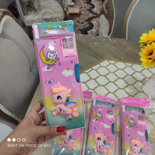 جا مدادی مگنتی آهنربایی دوطرفه،دوتراشه،یونیکورن زیبا