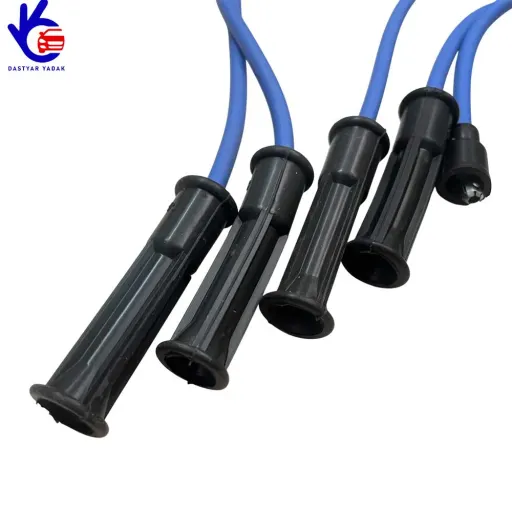 وایر شمع پراید کاربراتور 8 میل تمام سیلیکون D.G.CO