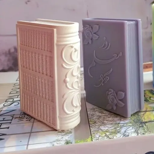 قالب سیلیکونی کتاب روز معلم 8 سانت