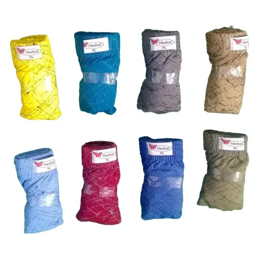 شورت اسلیپ مردانه(مدلEA12-5) رنگ سبز آبی