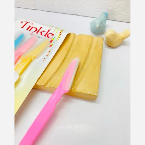 تیغ اصلاح صورت و ابرو 3 تایی Tinkle