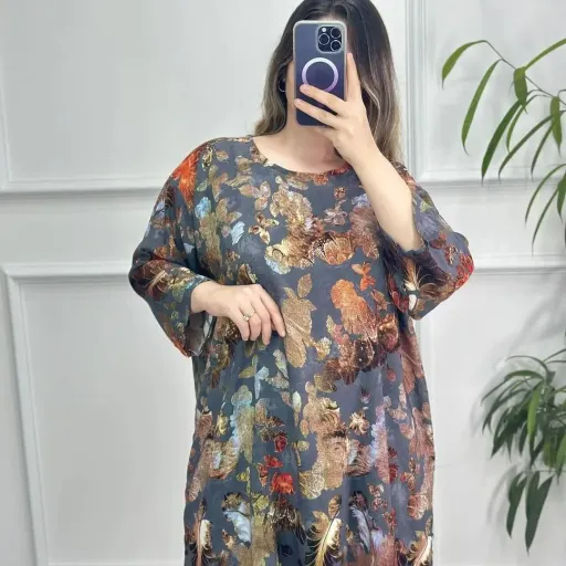 تونیک نخی قواره دار - کد 51