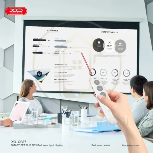 پوینتر و پرزنتر شارژی ایکس او XO CF27 Laser Presenter Pointer