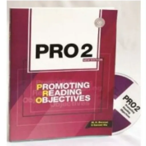 کتاب PRO 2 (Promoting Reading Objectives)  پرو 2  زبان انگلیسی دانشجویی پرو2