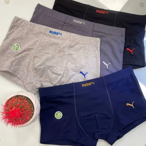 شورت مردانه نیم پا نخ پنبه اسپرت اعلاء مارک دار سایز XXL