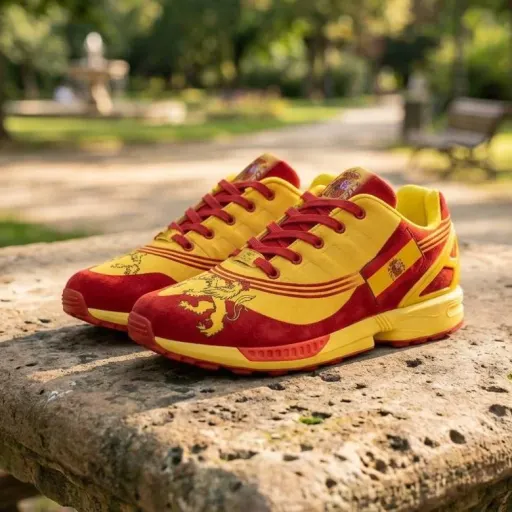آدیداس زد ایکس فلوکس مدل پرچم اسپانیا سایز 43