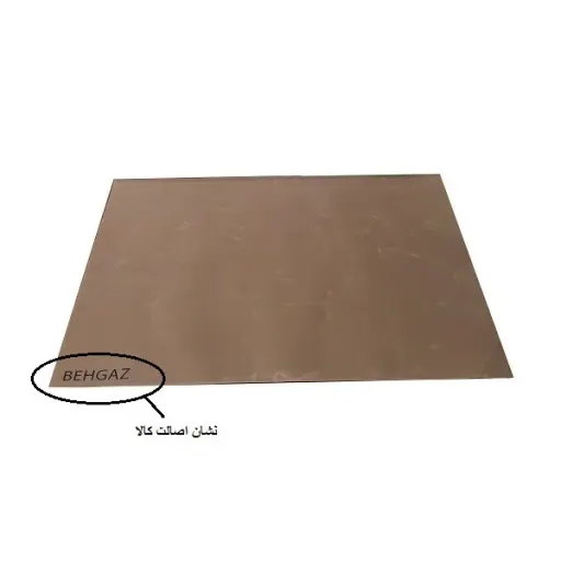 کاغذ شیرینی پزی نسوز به گز مدل 6040 رنگ قهوه ای روشن