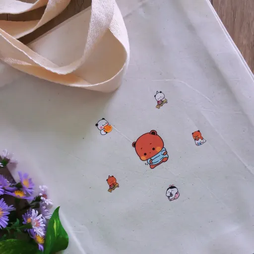 کیف پارچه ای دوشی (توت بگ)