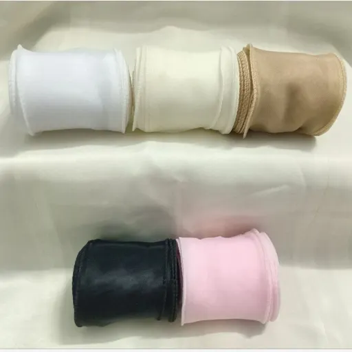 حریر لبه فر 7 سانتی رنگ صورتی