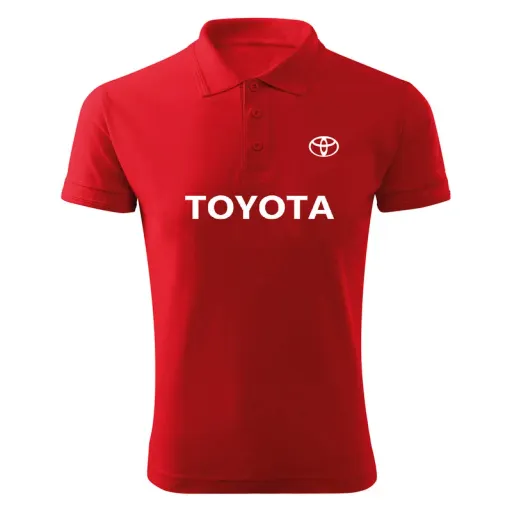 پولوشرت آستین کوتاه مردانه مدل TOYOTA کد8789 سایز مشکی - XXL