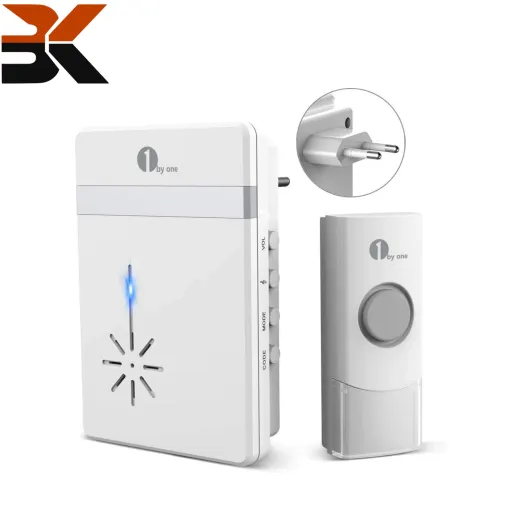زنگ درب بیسیم برد 300 متر برند 1BYONE