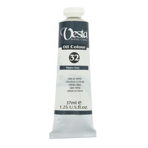 رنگ روغن وستا Paynes Gray 32 حجم 37 میل