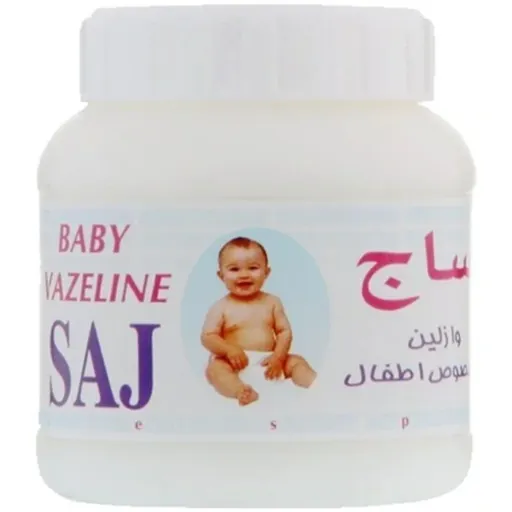 وازلین اطفال ساج 100 میل برای نرمی پوست و سوختگی 