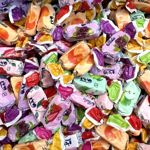تافی میوه ای آیدین نوستالژی 500 گرمی آجیل و خشکبار مهران 