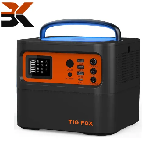 پاوربانک کمپینگ قابل حمل 500 واتی برند  TIG FOX T500