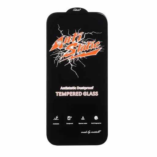 محافظ صفحه نمایش شیشه ای میتوبل Apple iPhone 17 Pro - Full Cover Anti Static Mietubl
