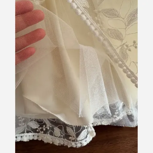 ست کت و سارافون دخترانه مجلسی آستردار مناسب 1.5 تا 7 سال گزینه ها ۱