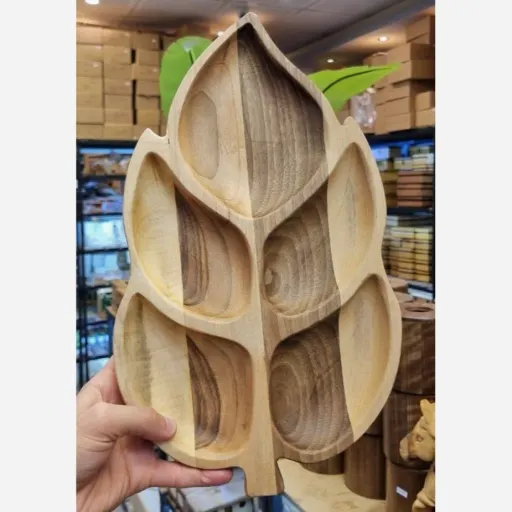 اردو چوبی برگ سه بعدی 5 خانه