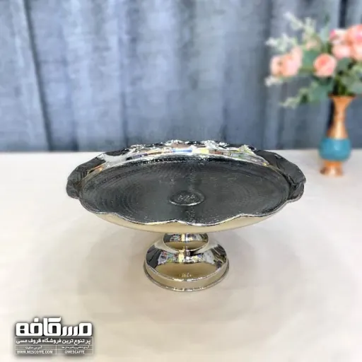 شیرینی خوری کروم (مدل چکشی)