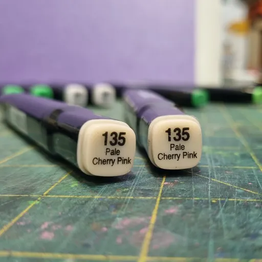 ماژیک راندو دو سر برند تاچ کد 135 Pale Cherry Pink