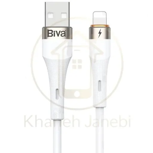 کابل لایتنینگ بیوا Biva C-21L طول 1.2 متر توان 15 وات رنگ مشکی